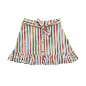 GB Girls NWOT stripe ruffle skirt small/7
